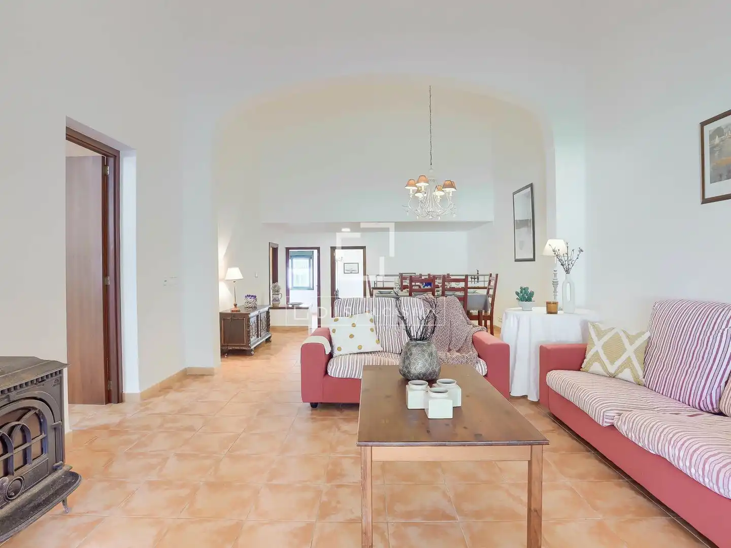 Living room of Houses for sale in Pollença  with Private garden, Terrace and Swimming Pool