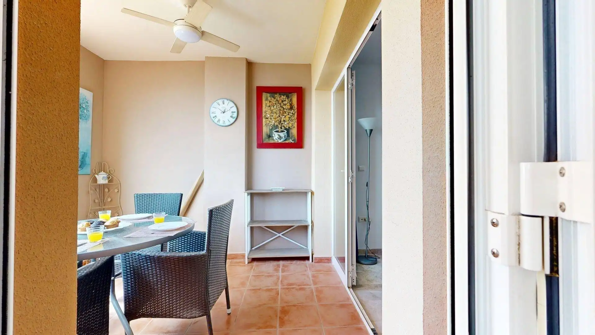 Terraza de Apartamento de alquiler en Mutxamel