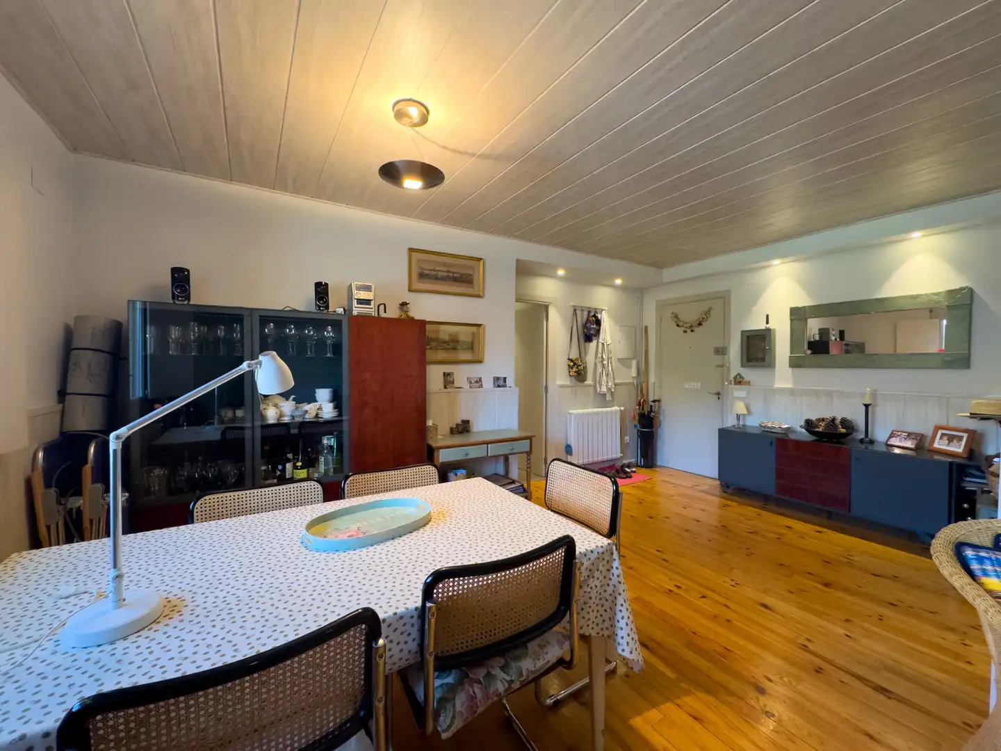 Esszimmer von Erdgeschoss zum Verkauf in Bellver de Cerdanya mit Heizung, Parkett und Balkon