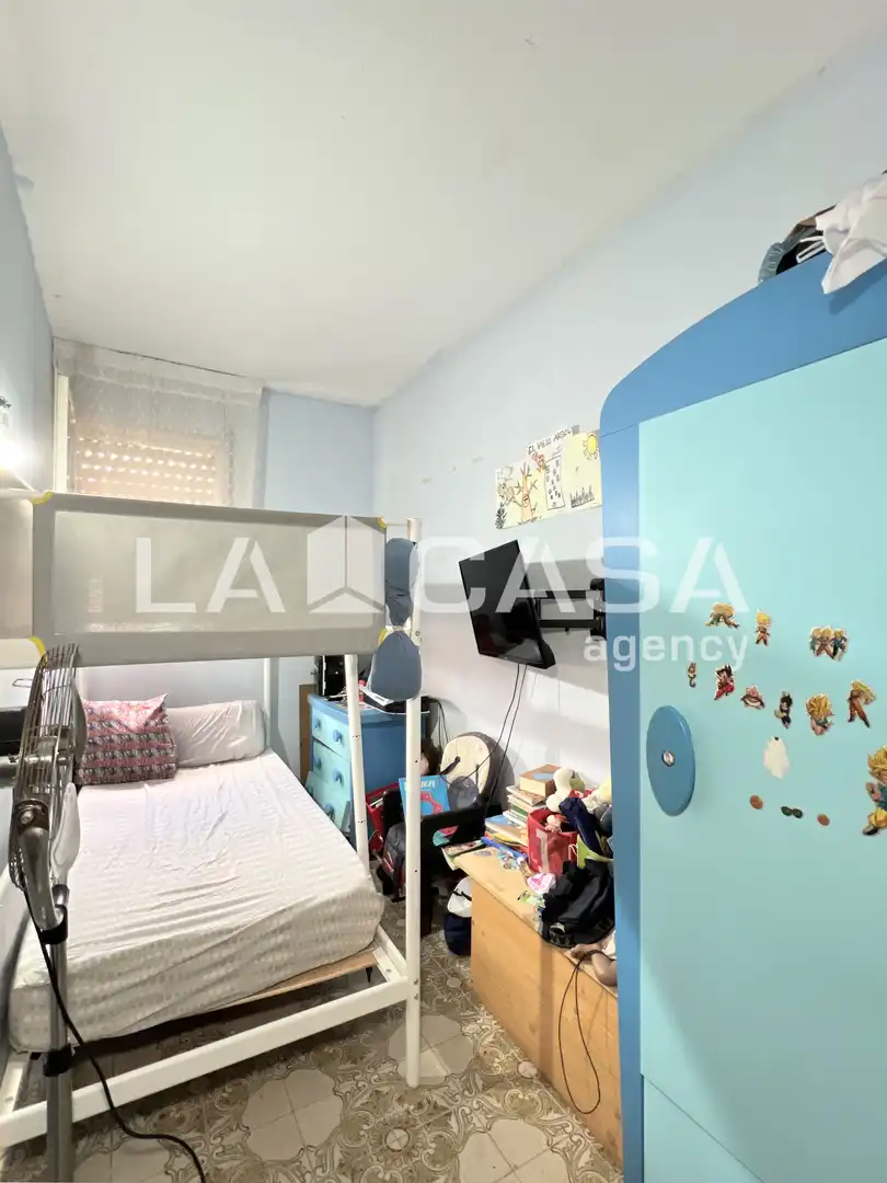 Bedroom of Flat for sale in Badalona  with Balcony