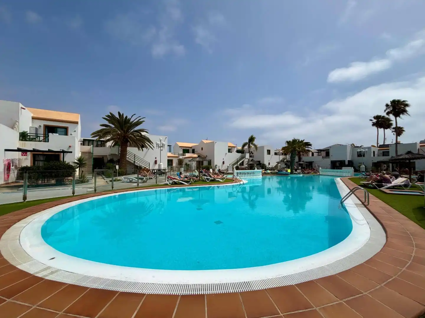 Piscina de Apartament en venda en Antigua amb Jardí privat, Terrassa i Moblat