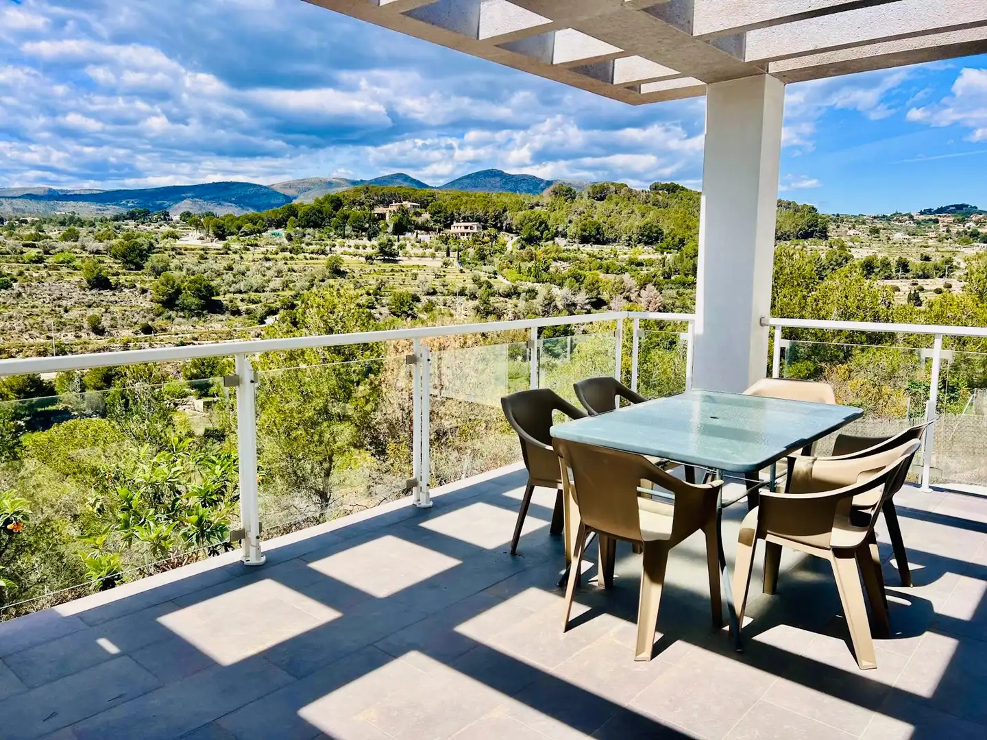 Terrace of Detached homes for sale in Calpe / Calp  with Private garden, Terrace and Furnished