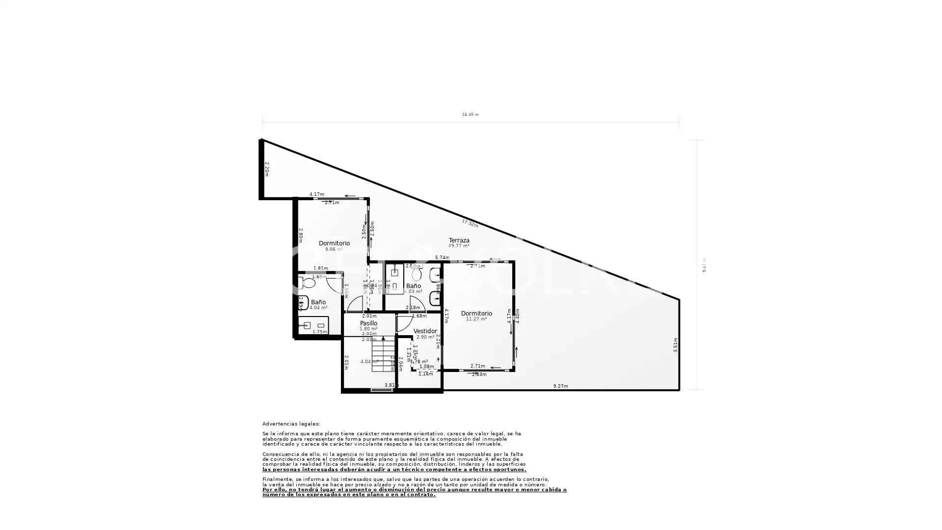 Ático en venta en Dénia con Aire acondicionado, Calefacción y Jardín privado