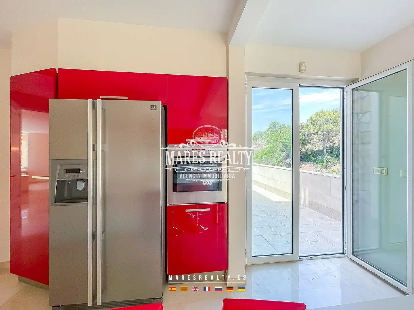 Cuina de Casa o xalet en venda en Lloret de Mar amb Aire condicionat, Calefacció i Jardí privat