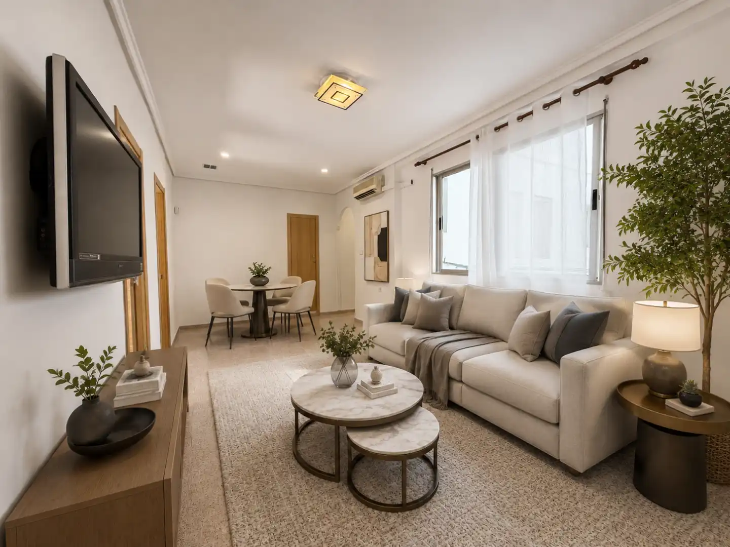 Sala de estar de Piso en venta en Valencia con Aire acondicionado