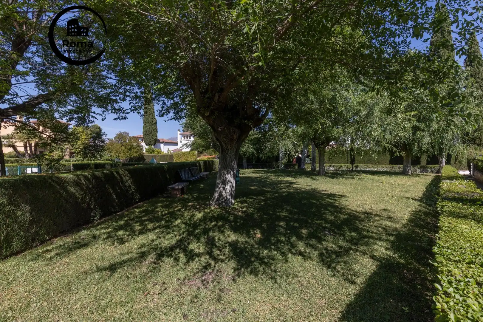 Jardín de Casa o chalet en venta en Albolote con Aire acondicionado, Calefacción y Jardín privado