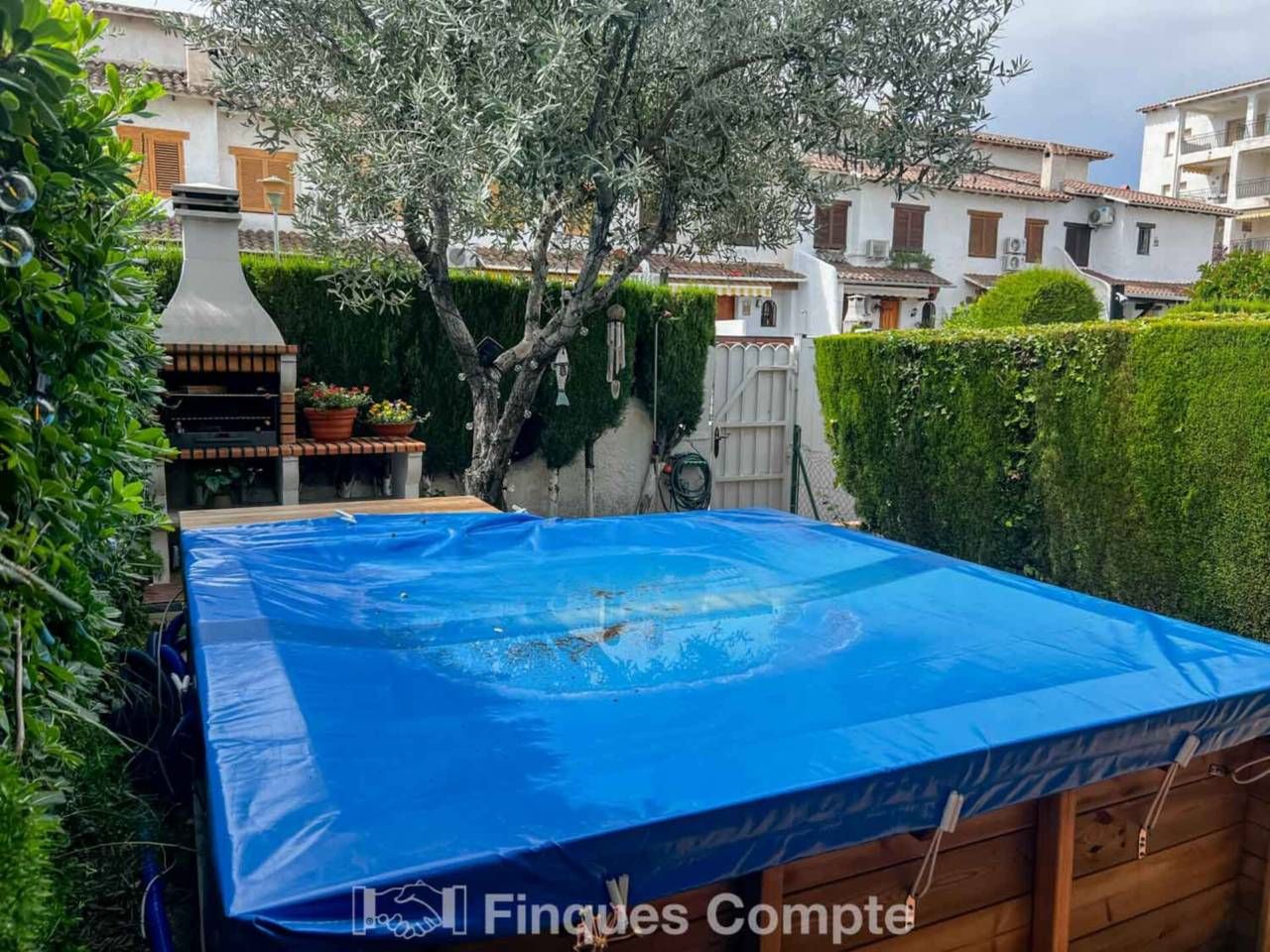 Garden of Single-family semi-detached for sale in Roda de Berà  with Air Conditioner, Private garden and Terrace