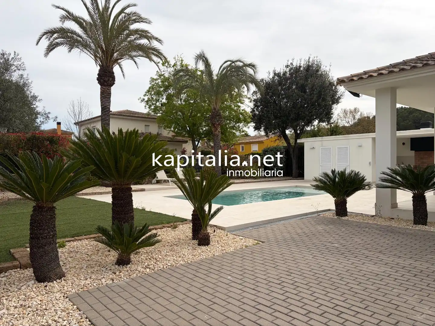 Jardí de Casa o xalet en venda en Ontinyent amb Aire condicionat, Calefacció i Jardí privat