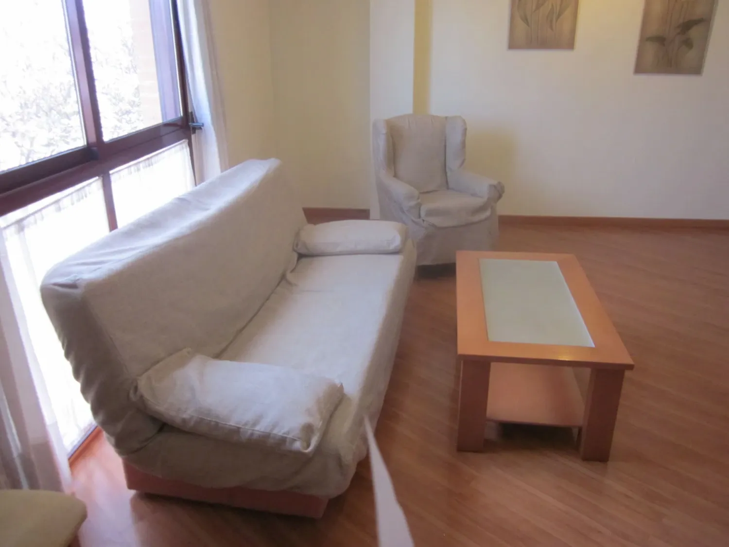 Living room of Apartment to rent in  Murcia Capital  with Air Conditioner, Heating and Furnished