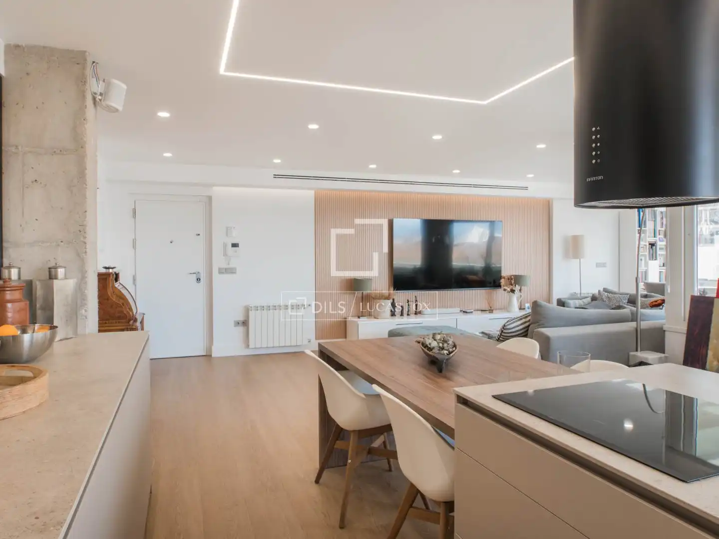 Sala d'estar de Pis en venda en Málaga amb Aire condicionat, Terrassa i Moblat