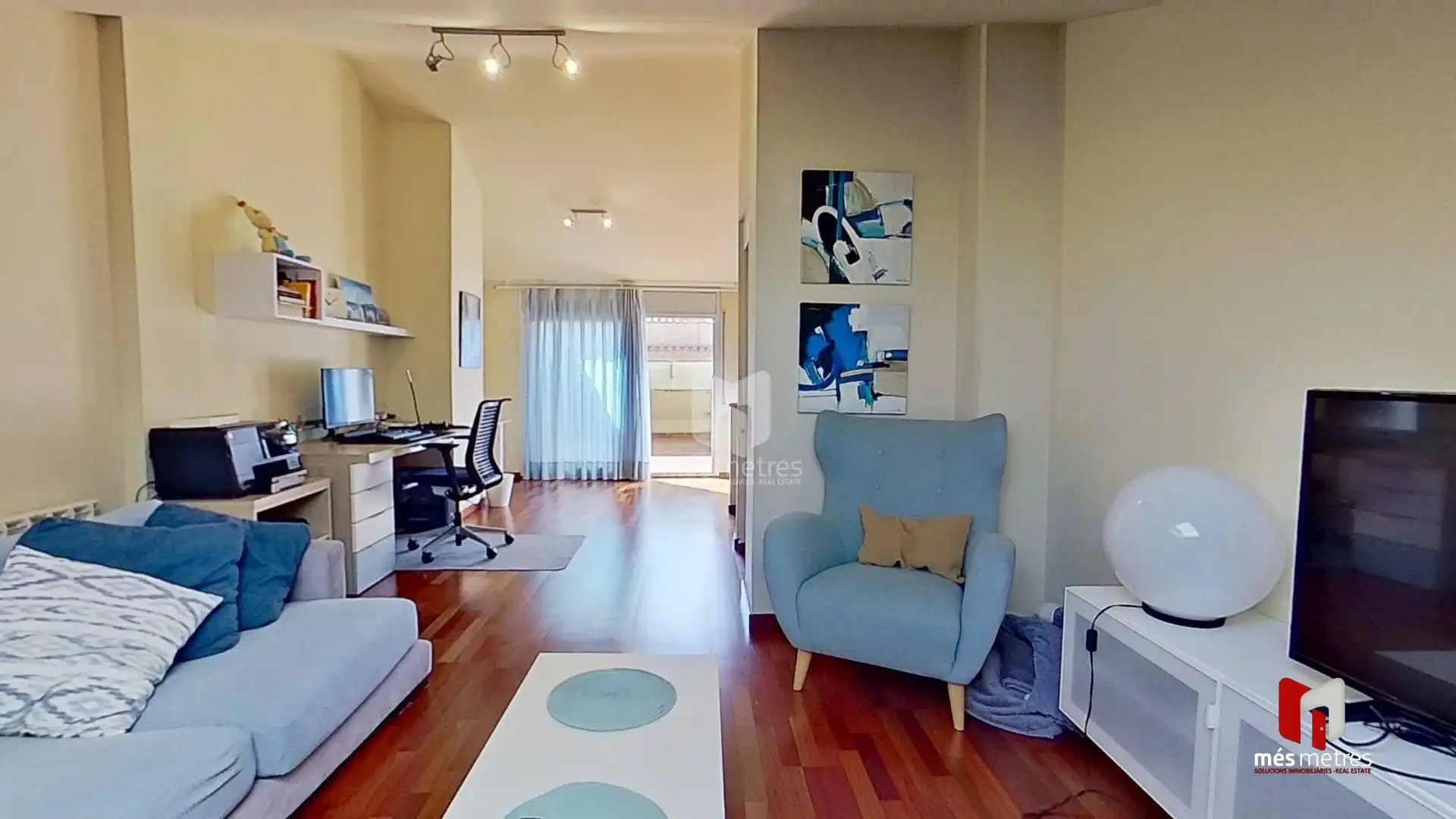 Living room of Houses for sale in El Masnou  with Heating, Private garden and Storage room