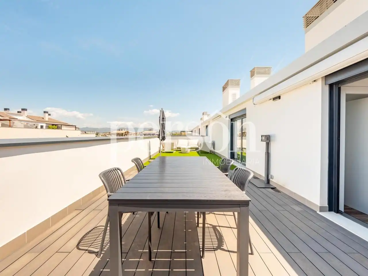 Terrace of Duplexes for sale in La Pobla de Vallbona  with Air Conditioner, Heating and Terrace