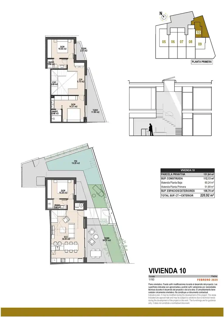 Doppelhaushälfte mit Terrasse zum Verkauf in Pilar de la Horadada ciudad, imagen 31