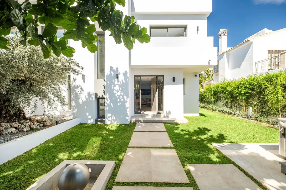 Jardín de Casa o chalet en venta en Marbella con Aire acondicionado, Jardín privado y Terraza