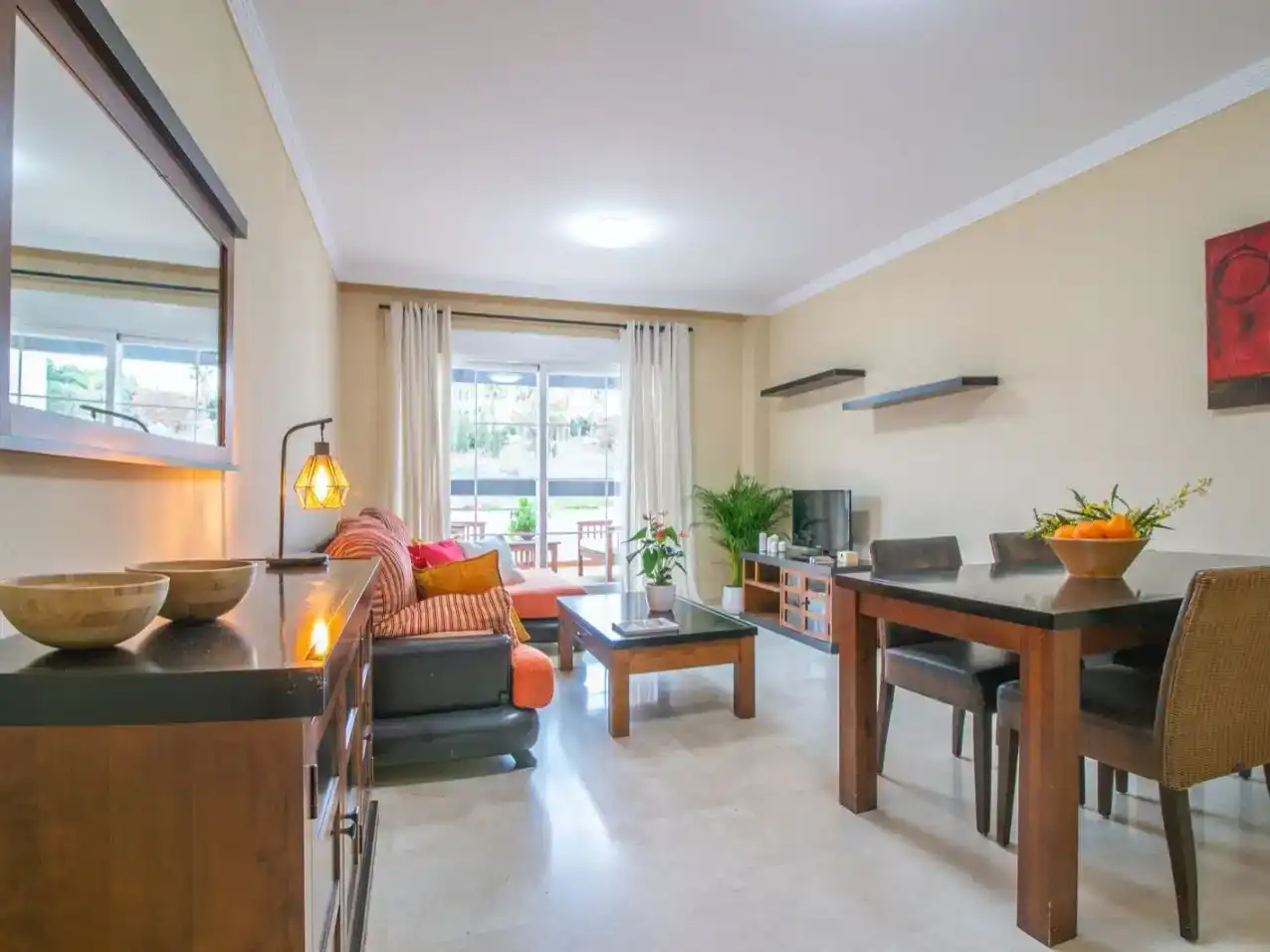 Sala de estar de Piso de alquiler en Montealto - Monterrey