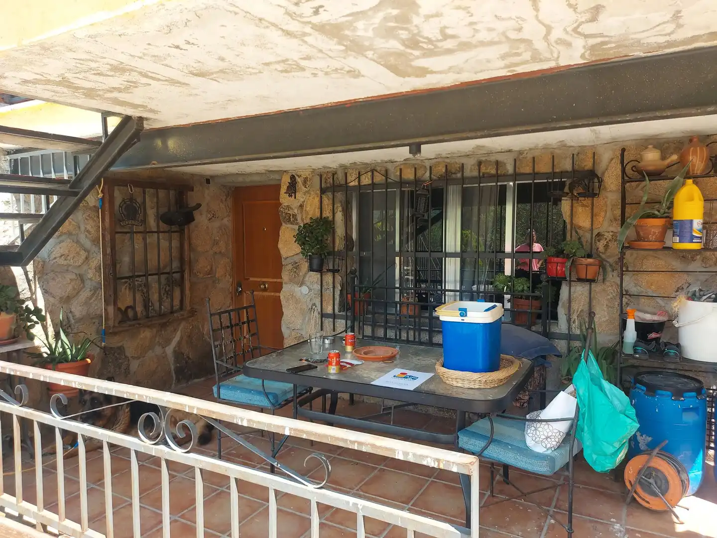 Terraza de Casa o chalet en venta en Navas del Rey con Aire acondicionado, Calefacción y Jardín privado