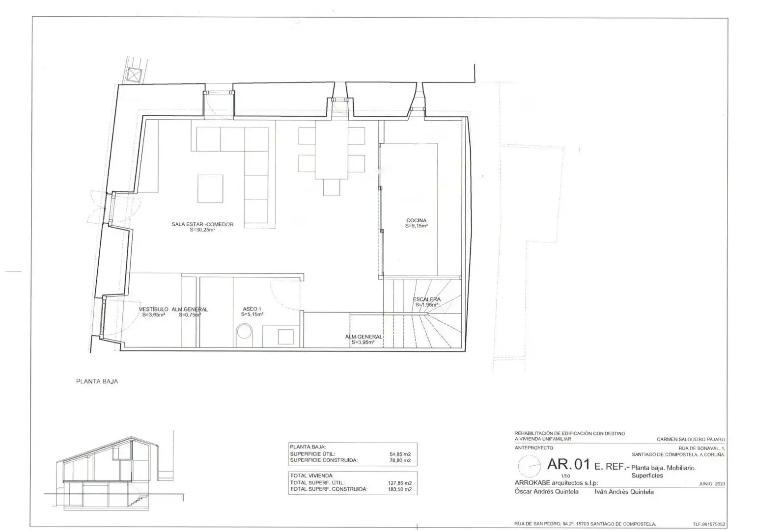 Casa o chalet en venta en Santiago de Compostela  con Terraza