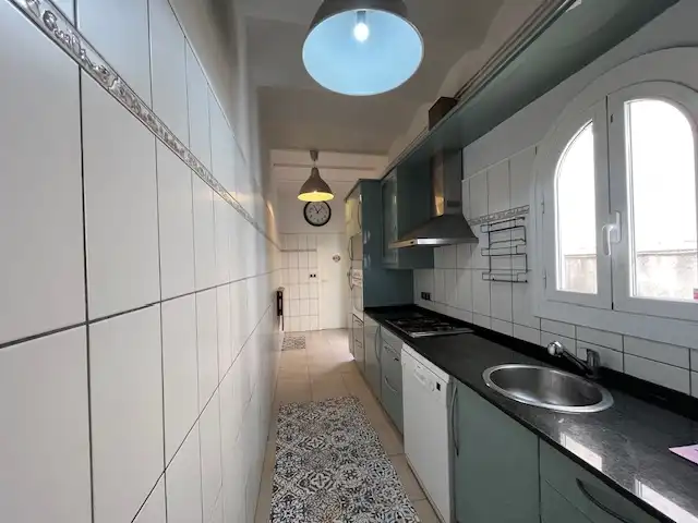 Cocina de Casa o chalet en venta en Sabadell con Calefacción, Terraza y Alarma