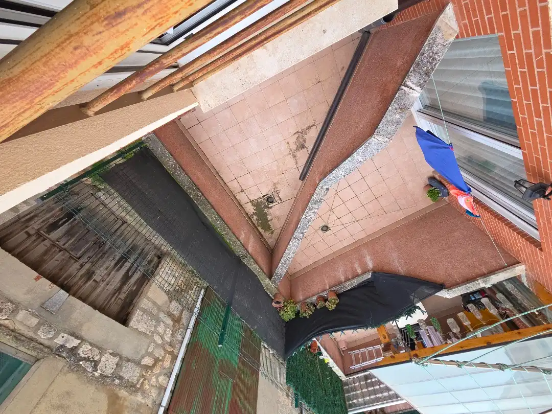 Terrassa de Casa adosada en venda en Burgos amb Calefacció, Jardí privat i Terrassa