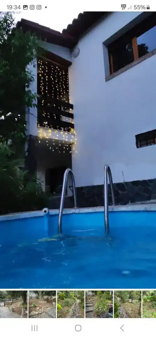 Piscina de Casa o xalet per a compartir en Sant Pere de Vilamajor amb Jardí privat, Piscina i Moblat