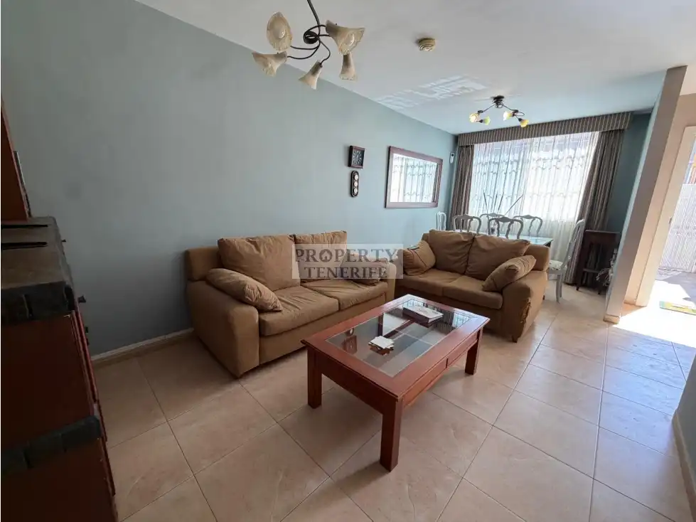 Wohnzimmer von Haus oder Chalet zum Verkauf in San Miguel de Abona mit Terrasse, Schwimmbad und Möbliert