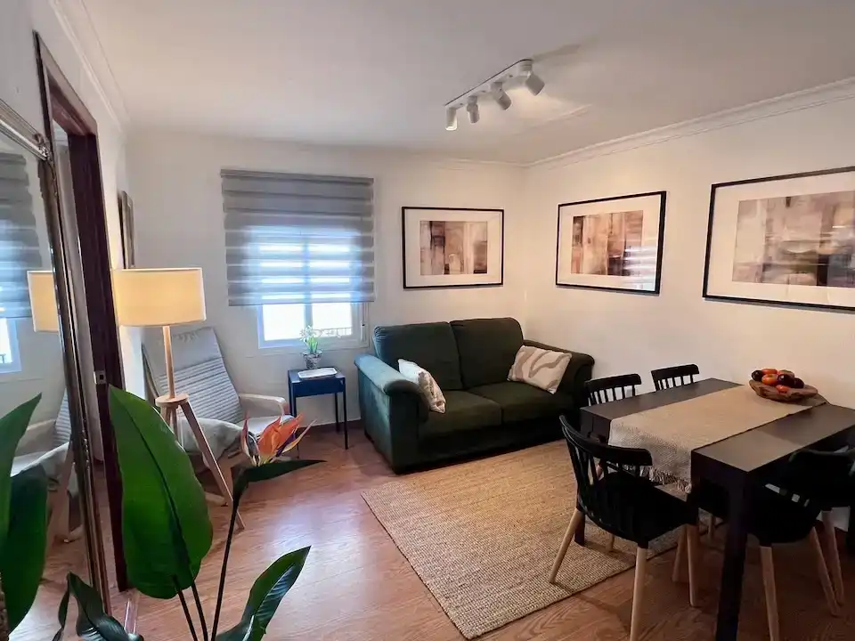 Sala de estar de Piso en venta en Mijas con Aire acondicionado