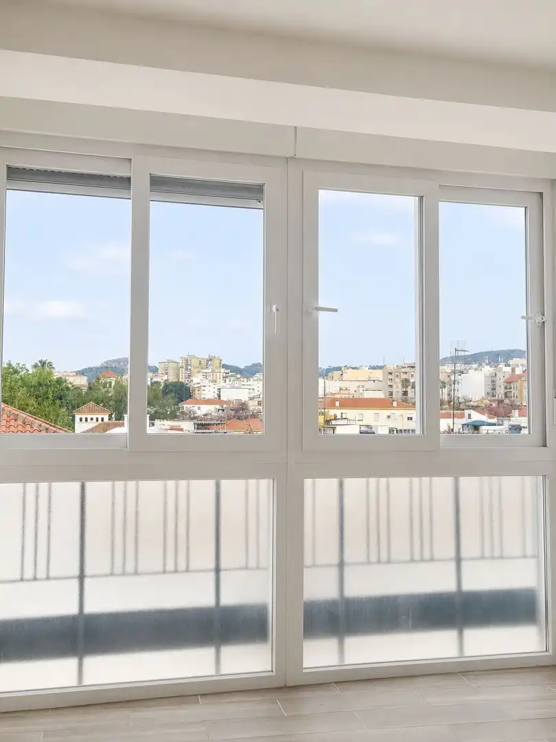 Bedroom of Flat for sale in Málaga  with Air Conditioner and Heating