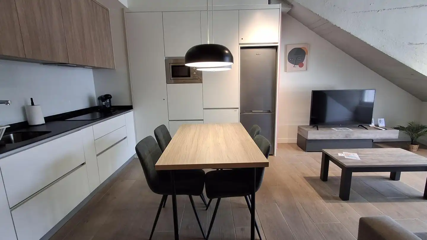 Küche von Wohnung zur Miete in A Coruña Capital  mit Klimaanlage und Möbliert