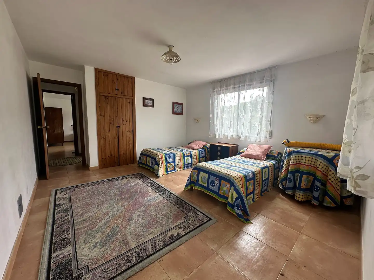 Habitación de Casa o chalet en venta en O Pino  con Jardín privado, Terraza y Amueblado
