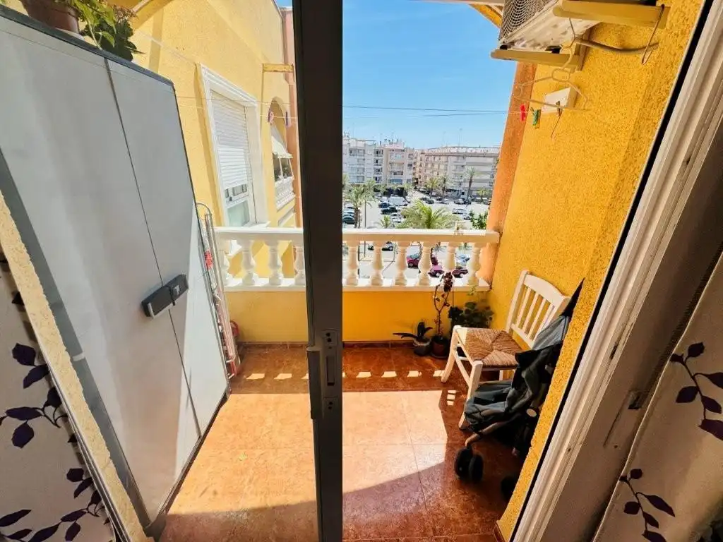 Terrassa de Apartament en venda en Guardamar del Segura amb Aire condicionat, Moblat i Balcó
