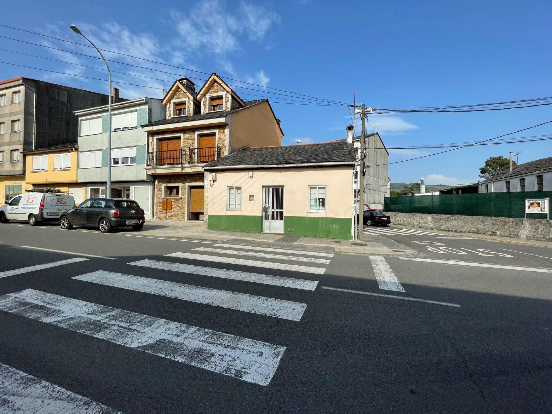 Exterior view of Single-family semi-detached for sale in As Pontes de García Rodríguez 