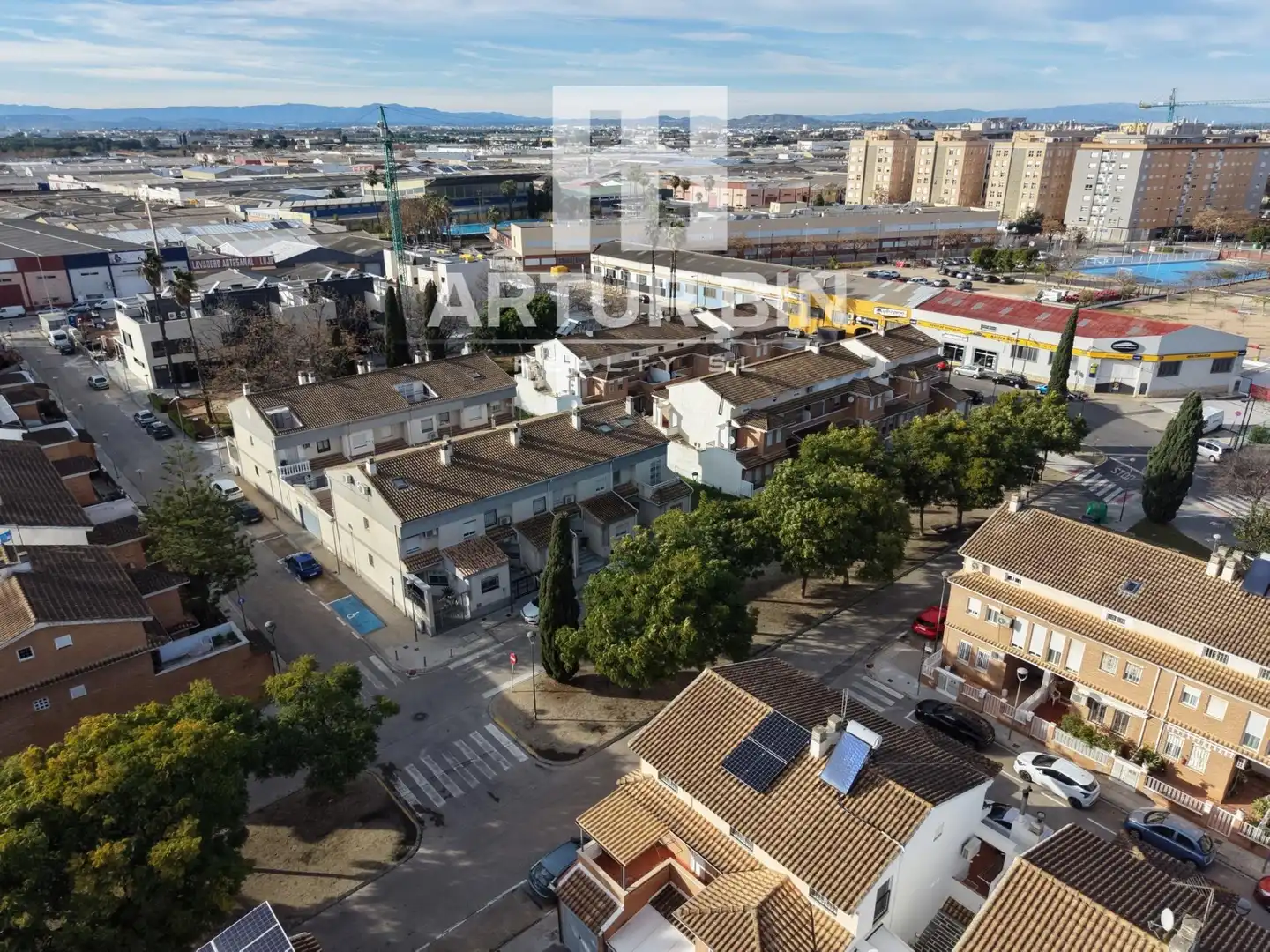 Vista exterior de Casa o chalet en venta en Alaquàs con Aire acondicionado, Calefacción y Trastero