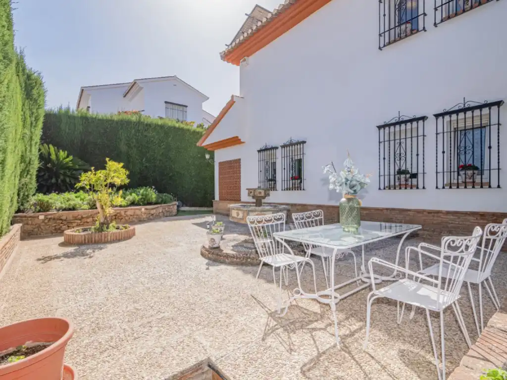 Jardín de Casa o chalet en venta en Monachil con Jardín privado, Terraza y Piscina