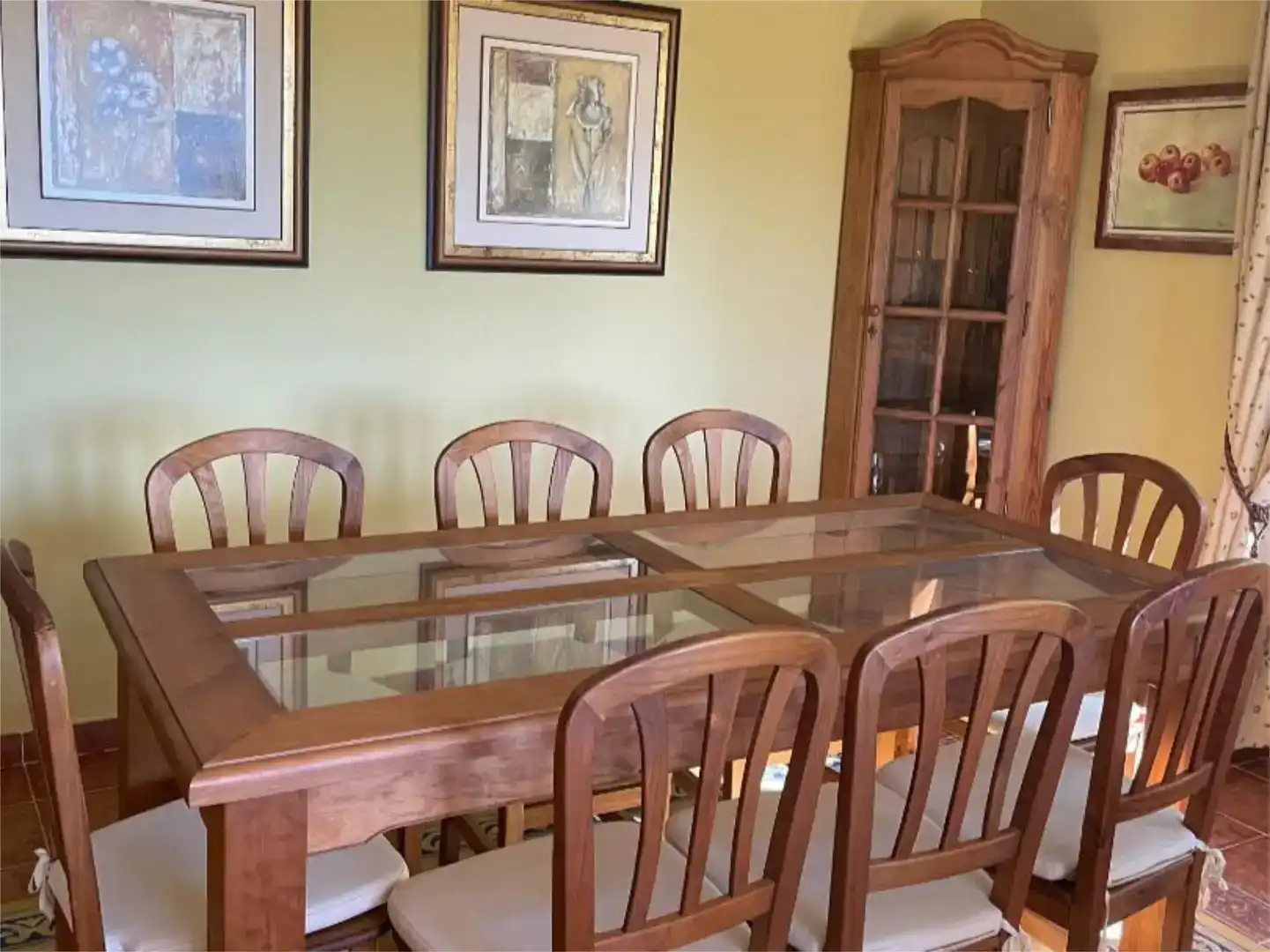 Esszimmer von Wohnung zur Miete in Cercedilla mit Privatgarten, Abstellraum und Möbliert