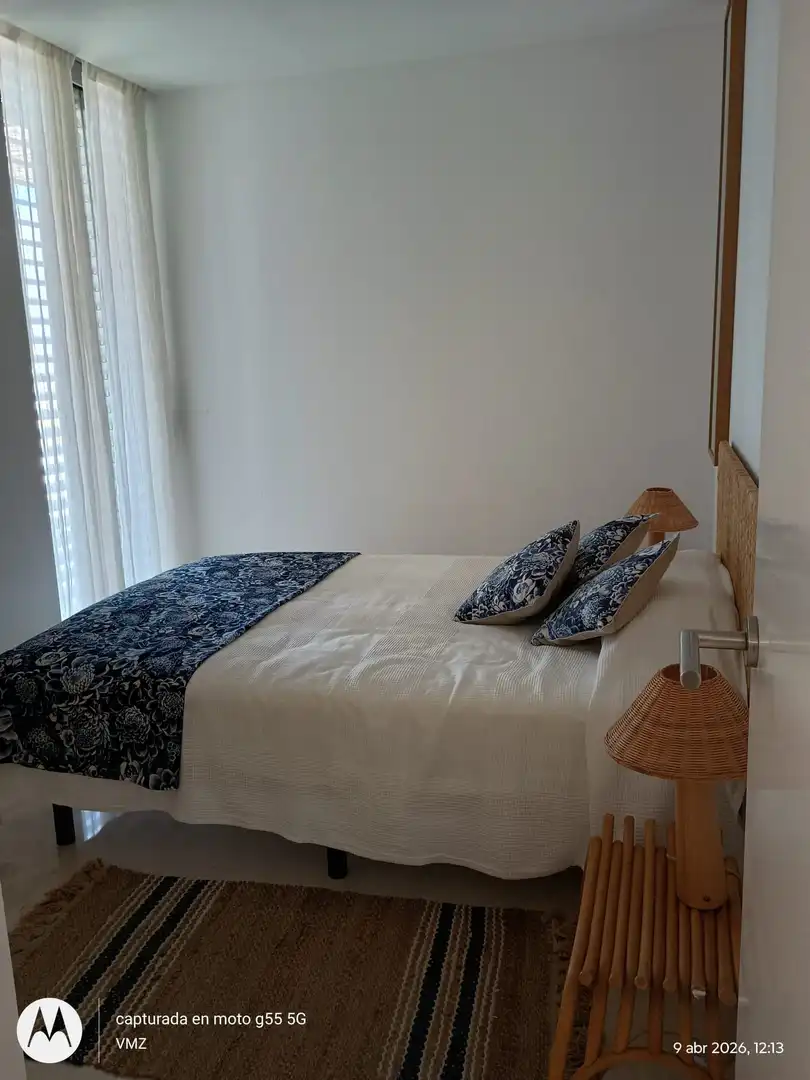Schlafzimmer von Dachboden zur Miete in Jávea / Xàbia mit Klimaanlage, Heizung und Terrasse
