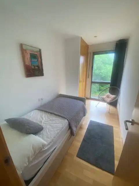 Habitación de Apartamento en venta en Baiona con Calefacción, Parquet y Terraza