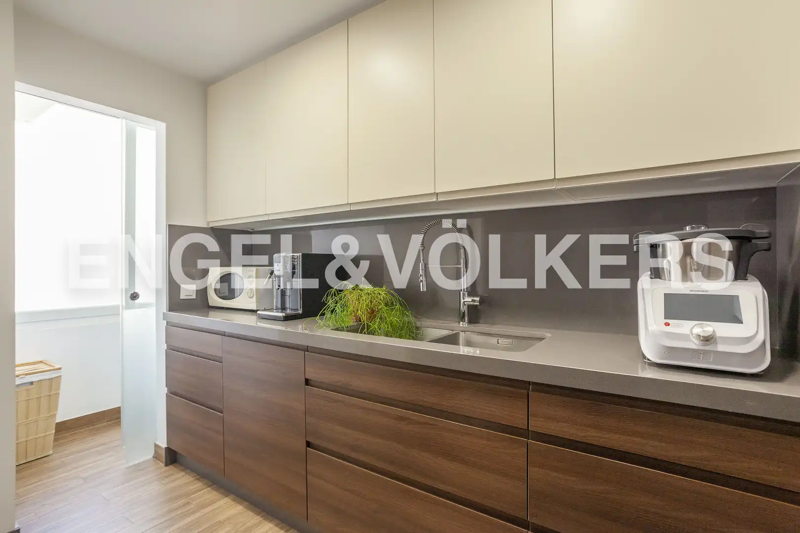 Kitchen of Attic for rent in Madrid  with Air Conditioner, Heating and Terrace