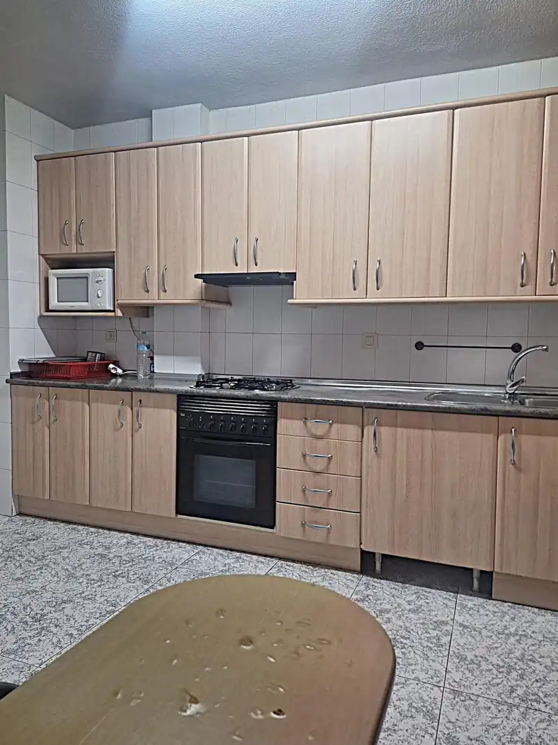 Kitchen of Flat for rent in Murcia  with Furnished and Balcony