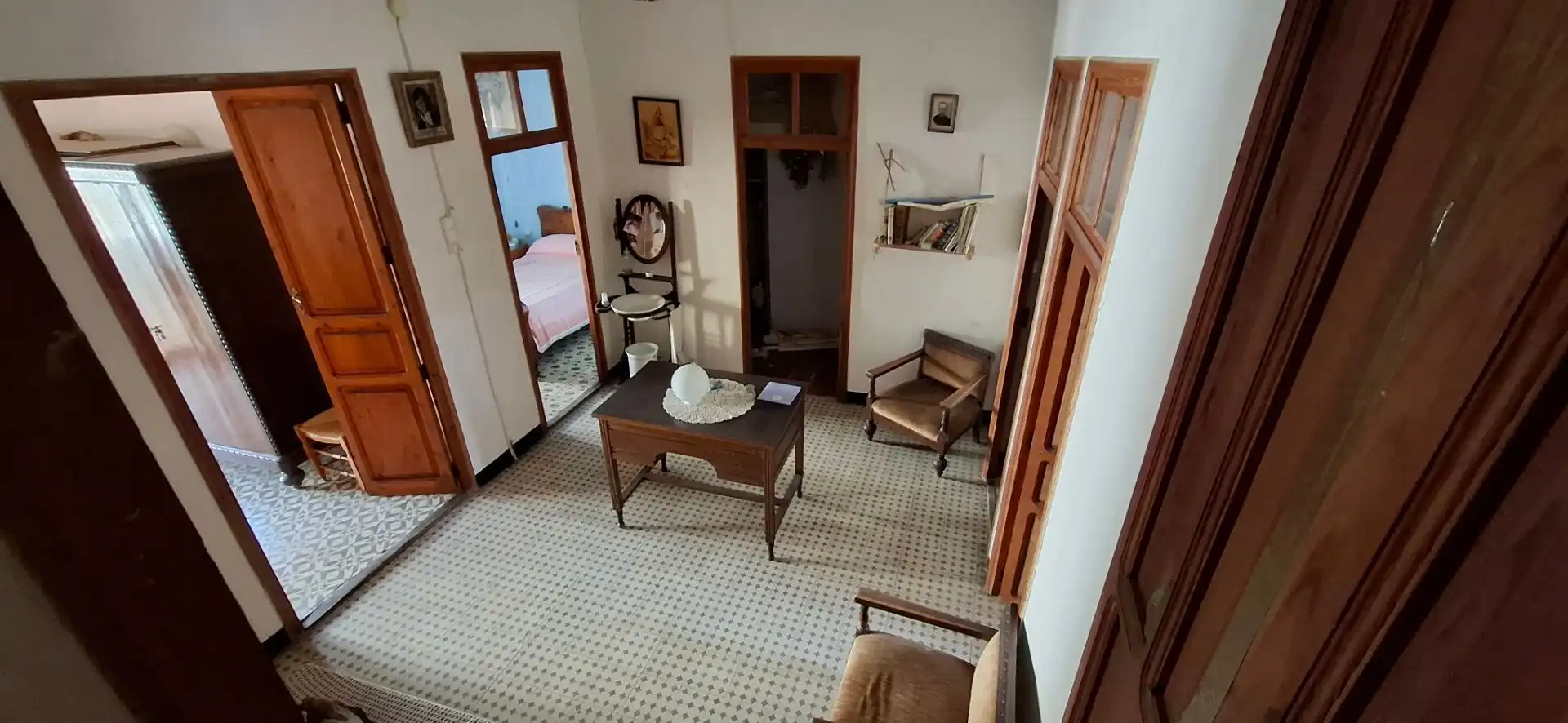 Sala de estar de Finca rústica en venta en El Palomar con Terraza