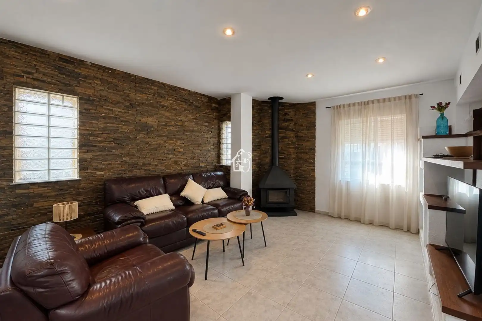 Sala d'estar de Casa o xalet de lloguer en Algorfa amb Terrassa, Moblat i Forn