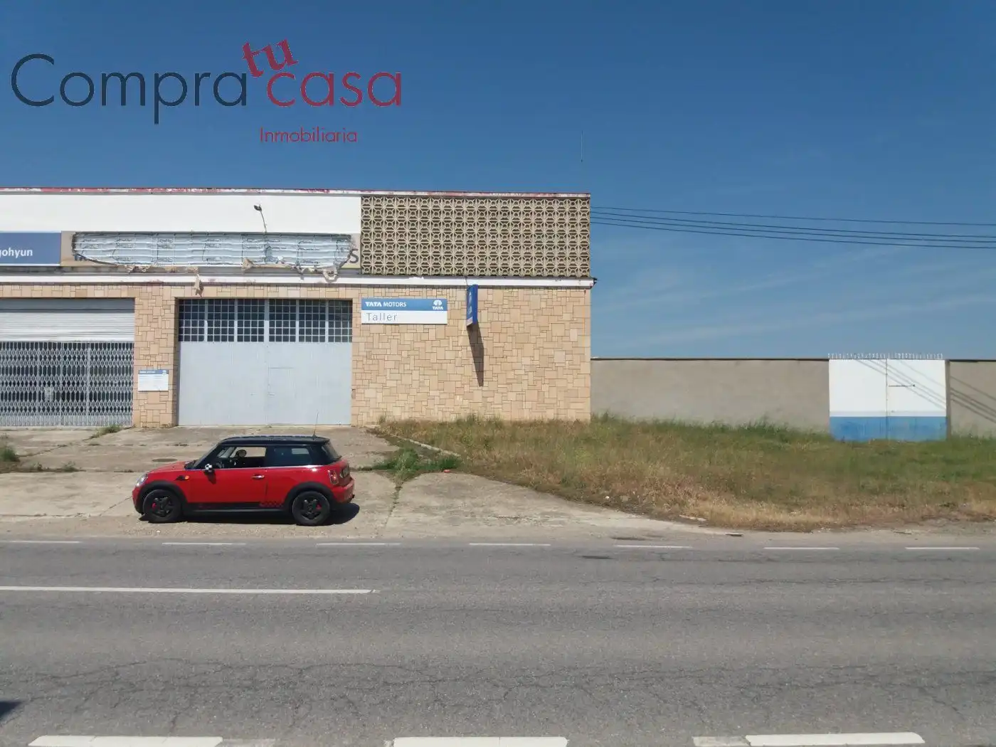 Vista exterior de Nave industrial de alquiler en Cantalejo con Calefacción