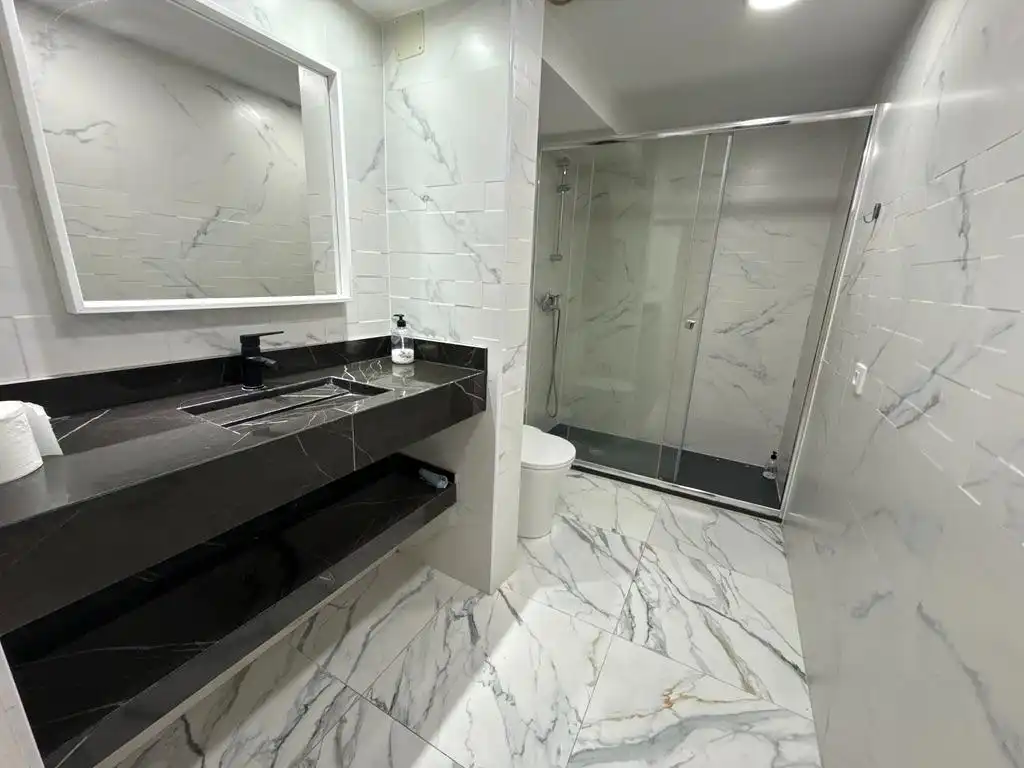 Bathroom of Duplexes for rent in Madrid  with Air Conditioner, Heating and Furnished