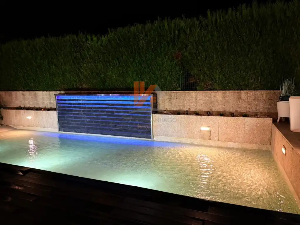 Piscina de Casa o chalet en venta en Ames con Jardín privado, Terraza y Piscina