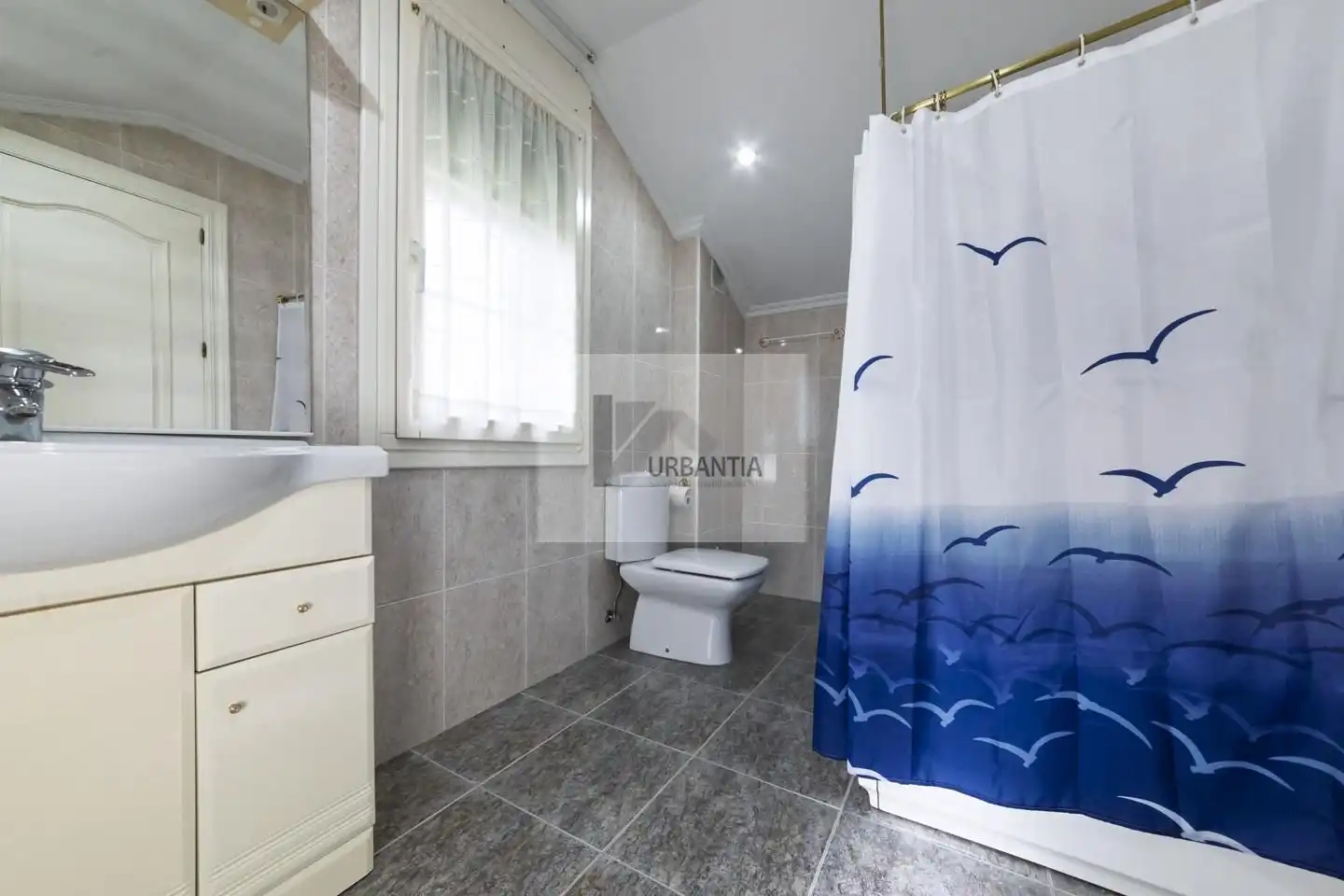 Baño de Casa o chalet en venta en Berrioplano / Berriobeiti con Aire acondicionado, Calefacción y Jardín privado