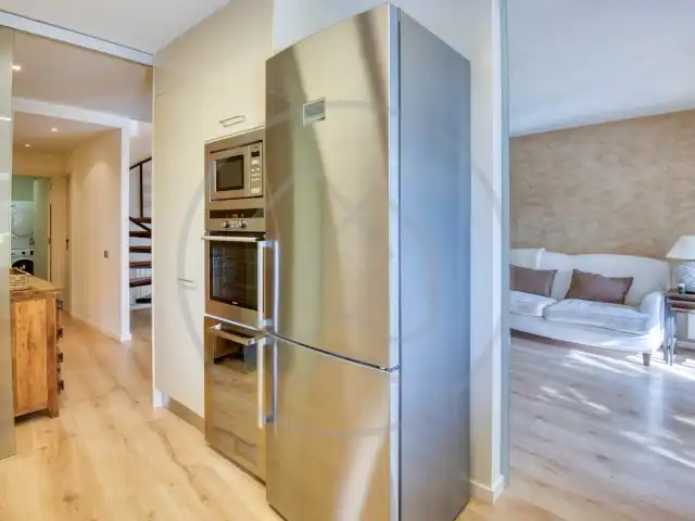 Cocina de Planta baja en venta en Calonge i Sant Antoni con Aire acondicionado, Calefacción y Jardín privado