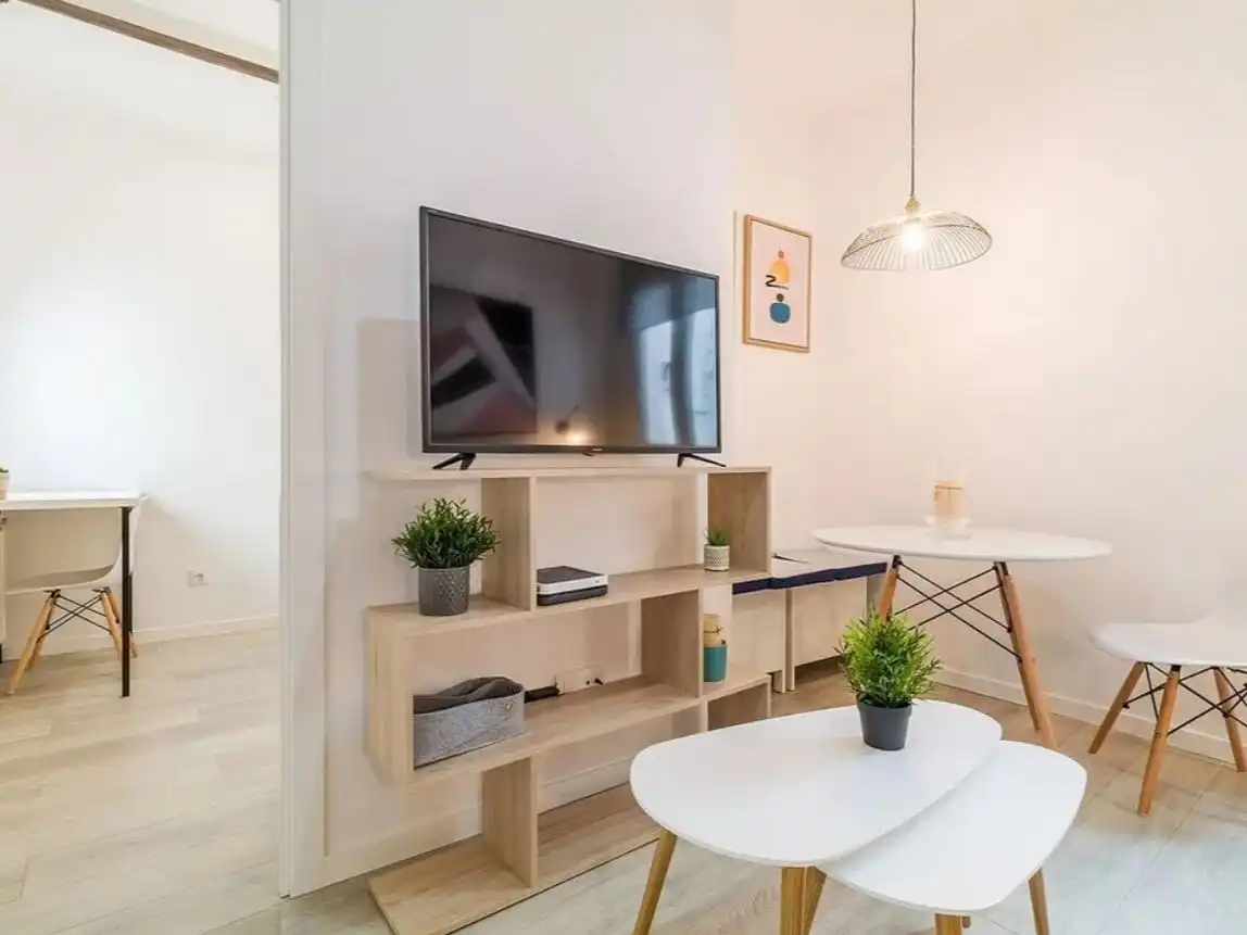 Sala d'estar de Apartament per a compartir en Zamora Capital  amb Aire condicionat i Moblat