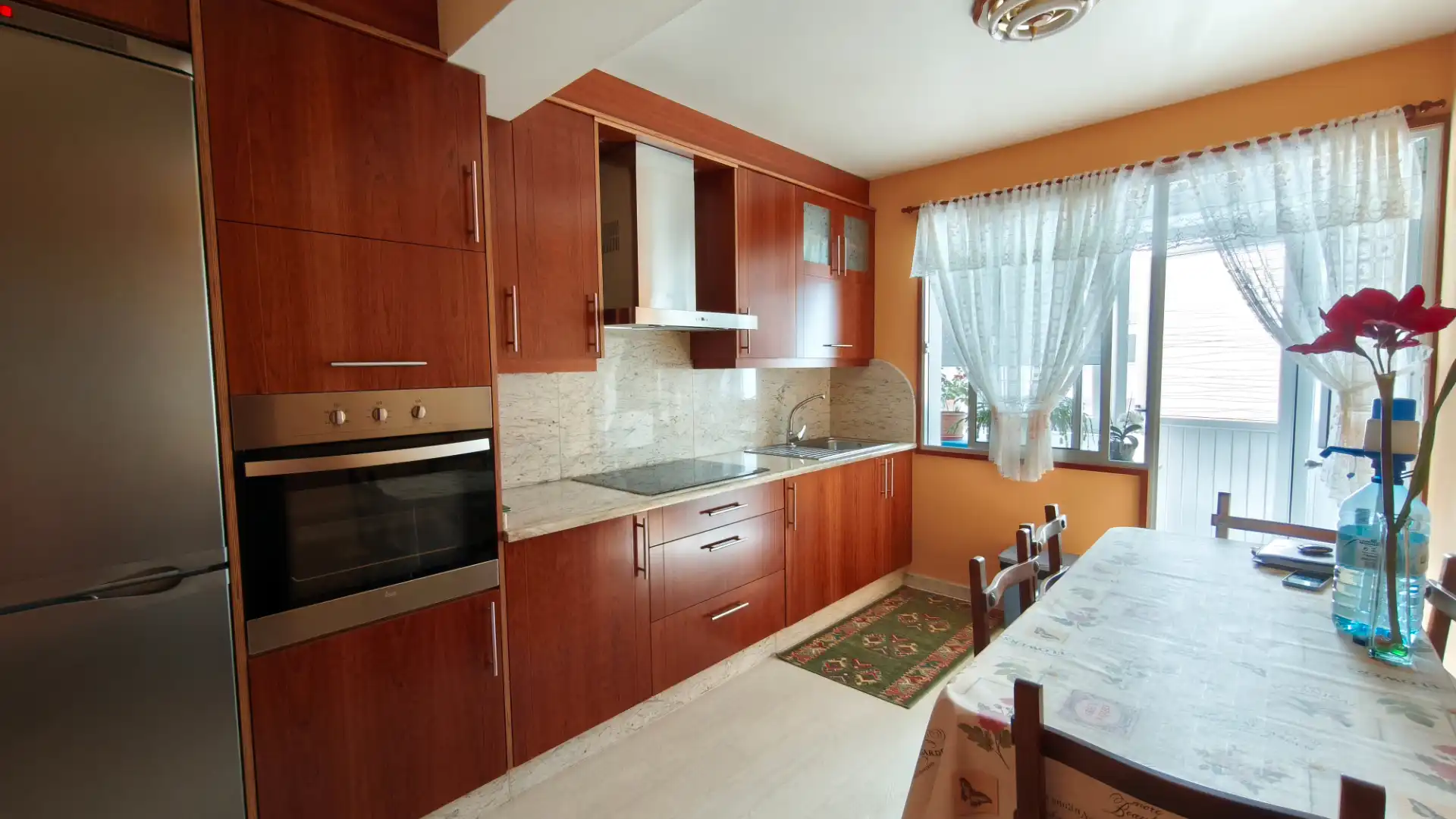Kitchen of Flat for sale in Narón  with Heating, Terrace and Storage room