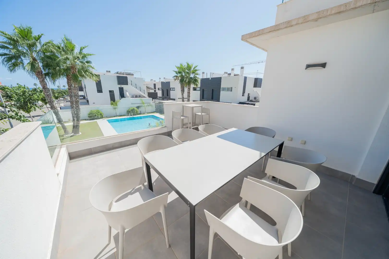 Apartamento con piscina en alquiler en El Mojón