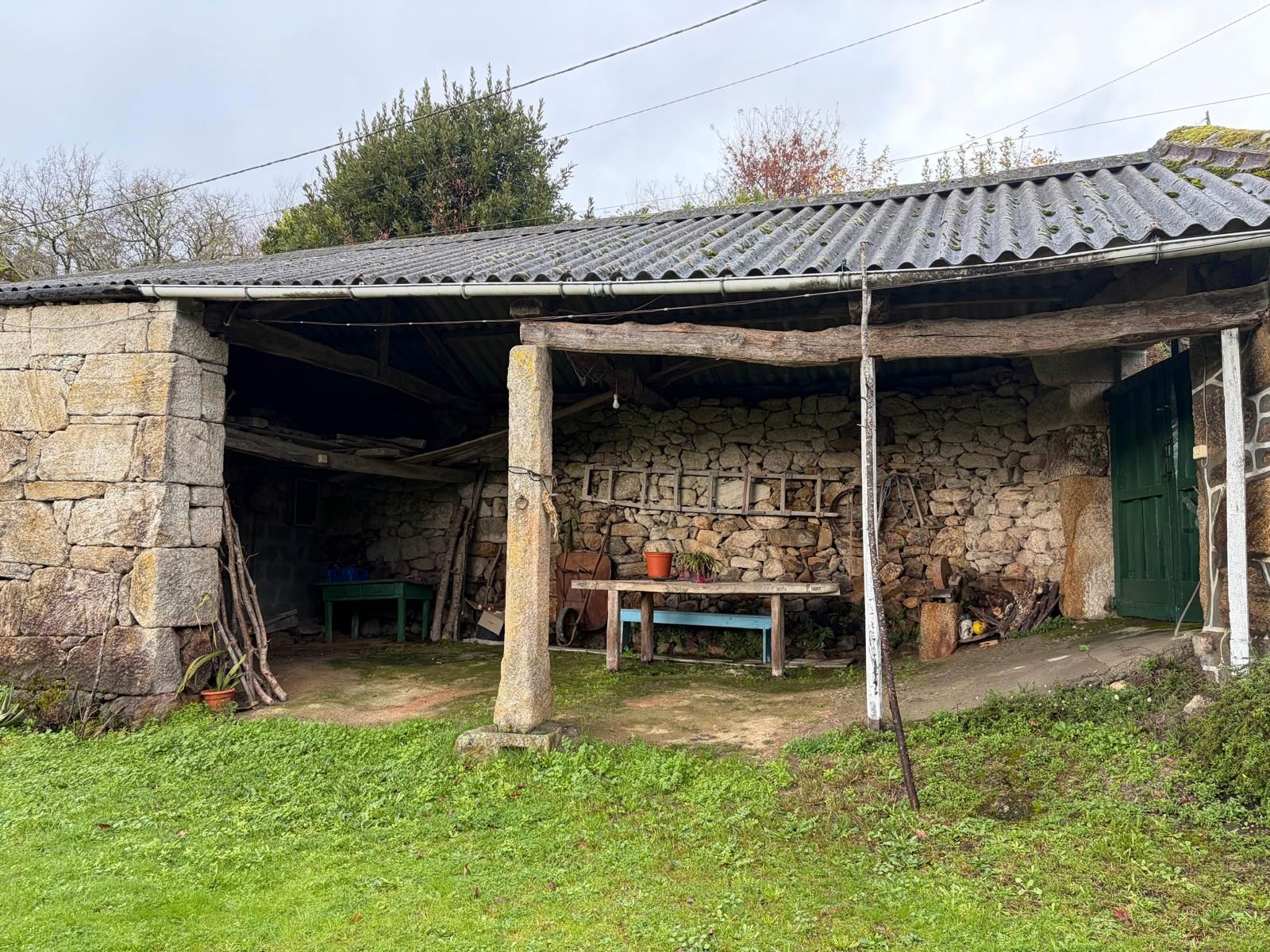 Exterior view of House or chalet for sale in Mondariz  with Private garden and Furnished