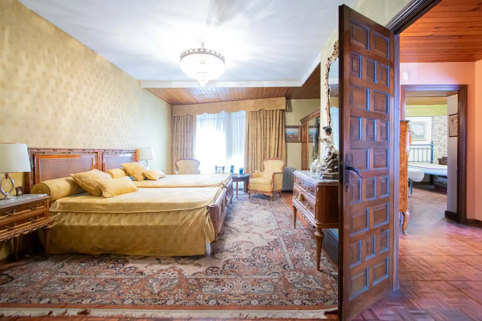 Schlafzimmer von Dachboden zum Verkauf in Sevilla mit Terrasse